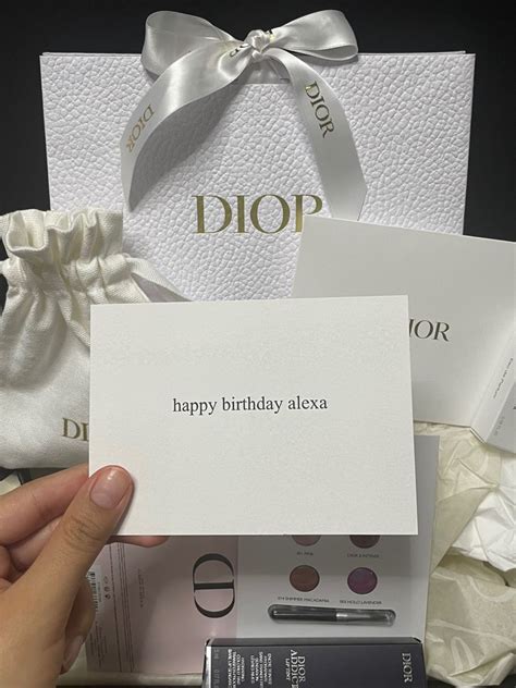 dior birthday gifts